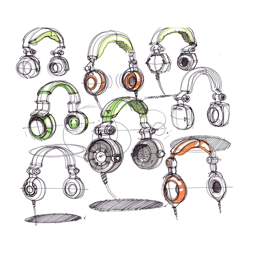 Avegant glyph concept sketch